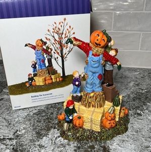 Halloween Village Department 56 Building the Scarecrow